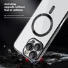 Для iPhone 16 Pro Max Чехол Совместимый с MagSafe ТПУ+ПК Прозрачная Задняя Крышка