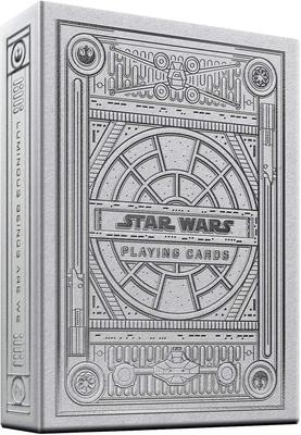 Колода игральных карт theory11 Star Wars Silver Edition Светлая Сторона (белый)