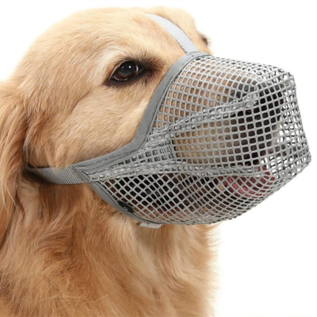 Muzzle Mask Lick Proof And Proof Breathable Drinking Water Adjustable Pet Muzzle Muzzle Pet Muzzle