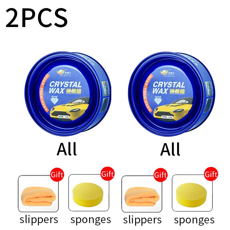 Car Wax Crystal Plating Set Paint Cosmetic Care Scratch Repair Hard Glossy Wax Layer Covering Paint Waterproof Film Car Polish