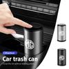 Car Trash Can Stuff Storage Box Alloy Organizer Garbage Bin For MG 3 5 6 7 HS ZS GS Hector TF GT ZR RX5 RX8s47