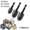 Keyless Drill Bit Chuck Adapter Converter With 1/4 Hex Shank For Impact Driver
