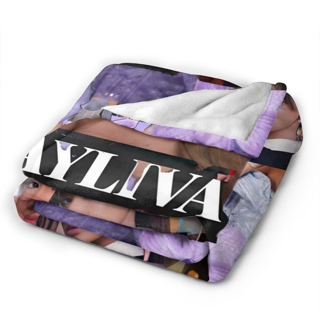 New Arrival Ayliva Singer Tour 2025 Blankets Lightweight Thin Flannel Cozy Throw Blankets Machine Washable
