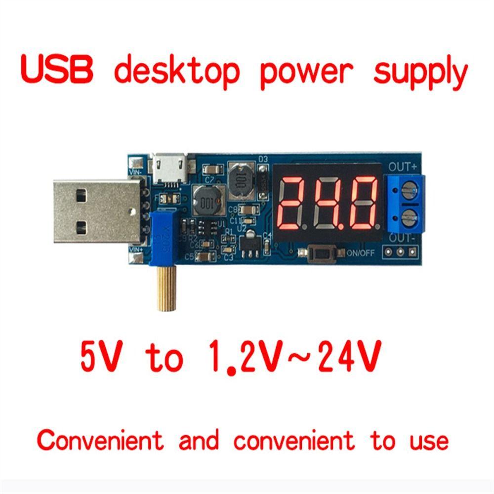 Display LED Voltmeter Power Supply Modul Voltage Stabilizing Module Power Module Voltage Regulator