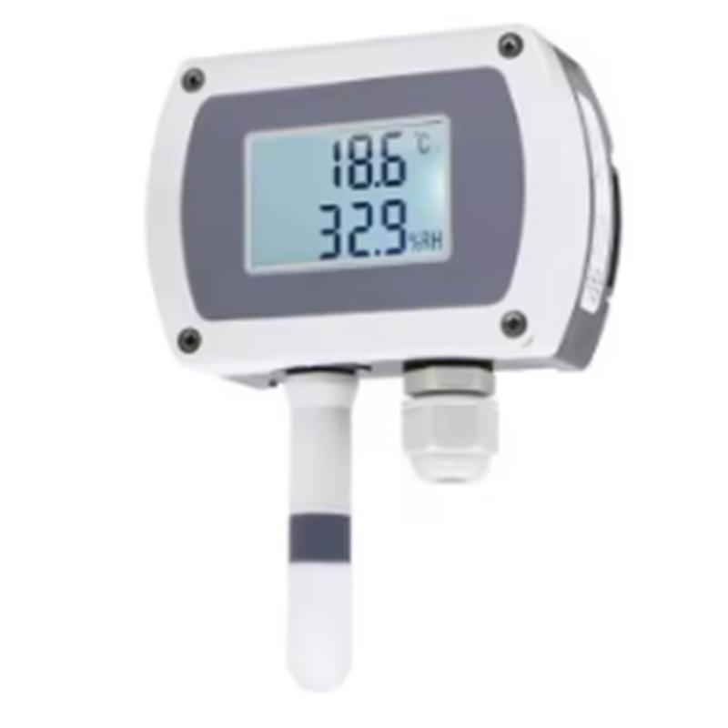 A25F-RS485 Modbus Датчик-передатчик температуры и влажности Настенный с дисплеем Монтаж на DIN-рейку