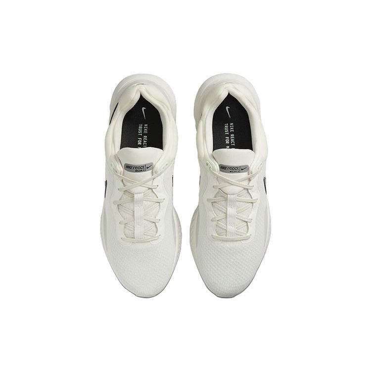 Nike React Miler 3 Phantom Light Bone Мужские кроссовки White Mint-Foam Black DD0490-004