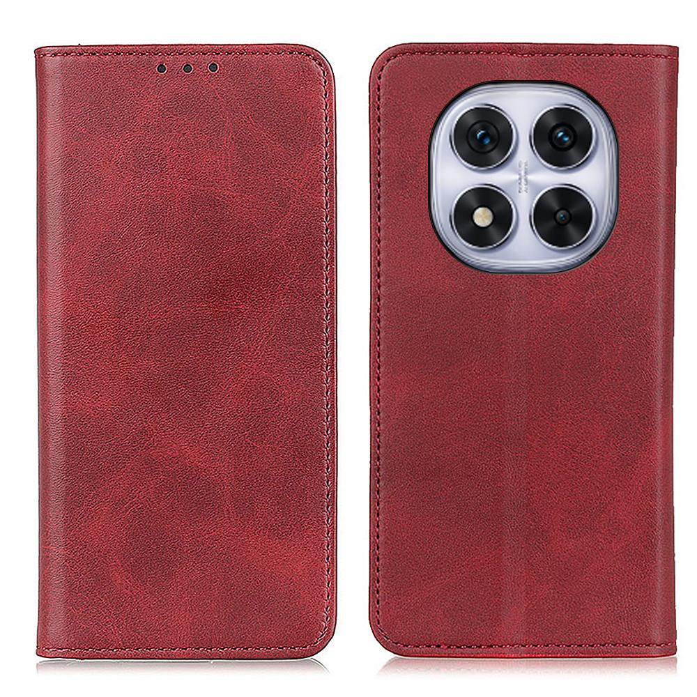 Для Xiaomi Redmi Note 14 Pro 5G/Poco X7 5G Чехол из Спилковой Кожи Книжка-Кошелек Чехол для Телефона