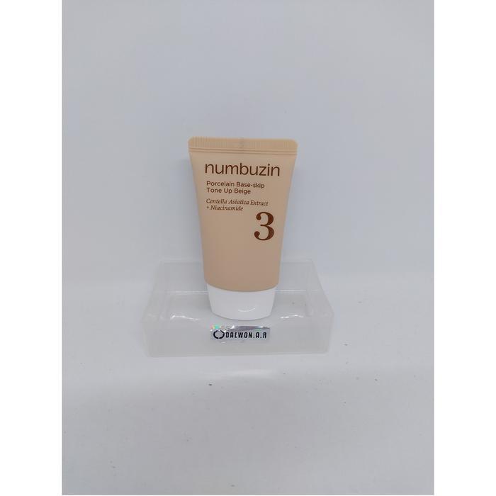 NUMBUZIN Фарфоровая текстура Padeskip Тон-ап Бежевый 35 мл x 1 SPF50+ PA++++ (41034734)