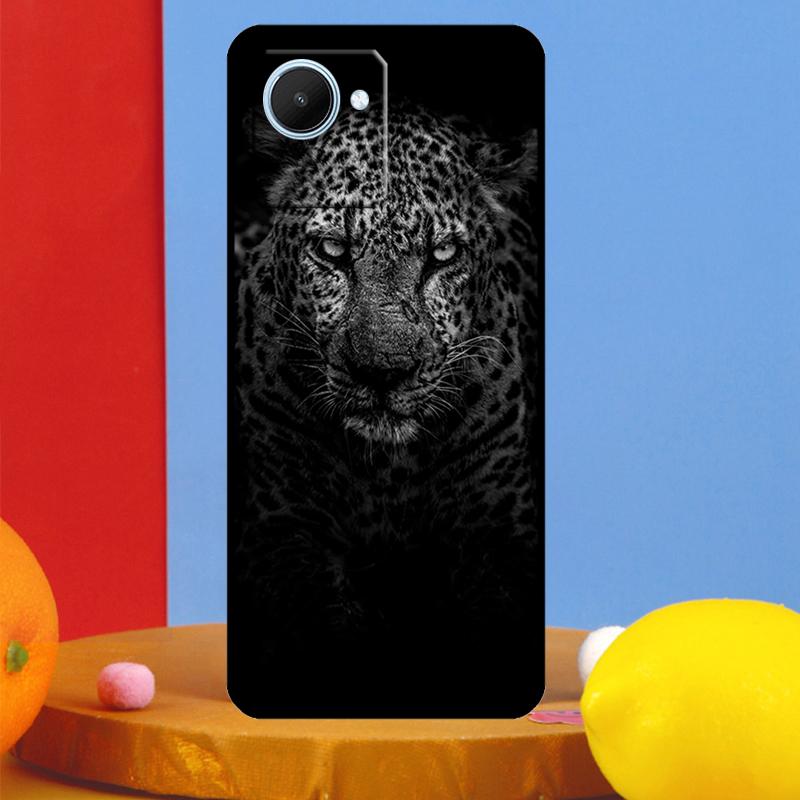 Cheetah Panther Snow Cheetah For Realme C55 C53 C67 C51 C35 C33 C31 C30 C25s C21Y GT Neo 6 5 9 10 11 12 Pro Plus Case