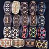 Flower Cute Butterfly  Stretchy Hair Accessories  Double  Wood Beads Magic Hair Comb