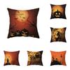 Pumpkin Collection Halloween Theme Pillow Cover Sofa Cushion  Holiday Gift Party Decoration Home Decor