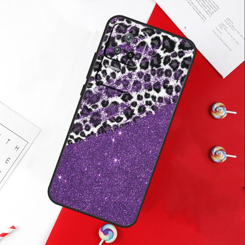 Чехол с леопардовым принтом для Xiaomi 15 Ultra 13 14 11T 12T 13T 14T Pro POCO X7 Pro X3 X5 X6 M6 F5 F6 Pro