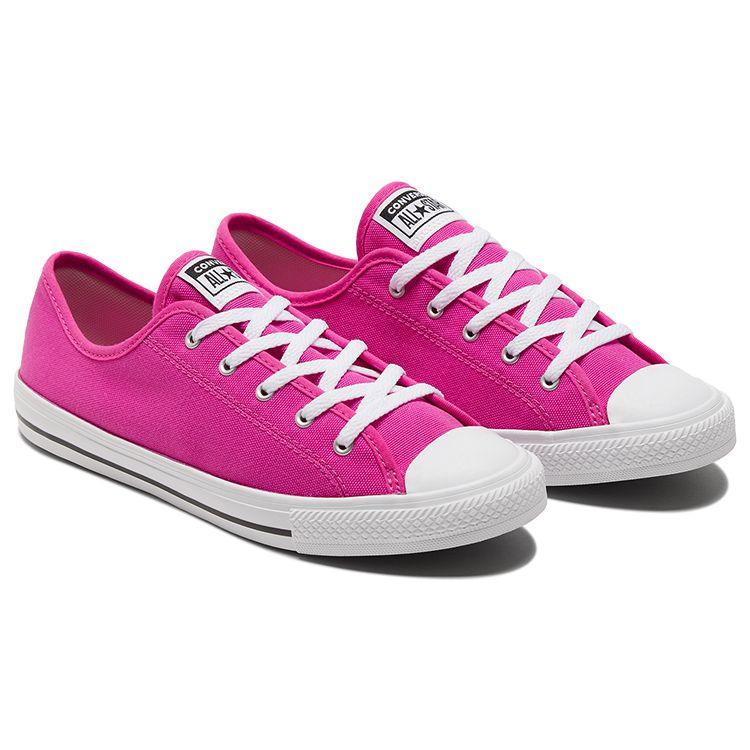 Converse Кеды Chuck Taylor All Star Dainty Low Top Canvas Shoes Женские Кроссовки Розовые 570673C