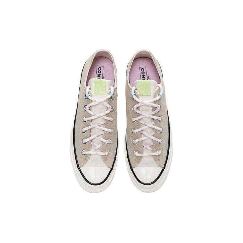 Converse Chuck Taylor All Star 70S Удобные Универсальные Прочные Легкие Низкие Кеды из Канваса Унисекс Сникеры Молочный A07598C