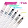 Dainayw Water Brush Pens 6 PCS Brush Pen Refillable Brush Pens Drawing Brush Art Brushes for Watercolor Painting