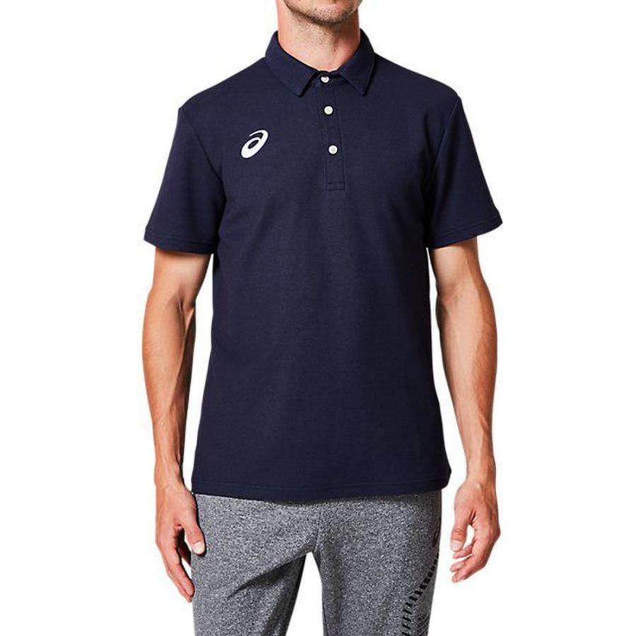 Asics Polo Shirt Men's Navy Blue 2031C017-400