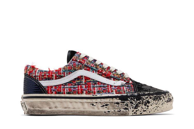 Мужские кроссовки Vans Premium Old Skool Charms Красный Черный Красный/Черный