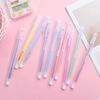 12pcs Color Gel Ink Pen Ballpoint 0.5mm Roller Ball Marker Liner Drawing Pens Office School D6127