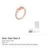 DIOR Faux Crystal Rings Women's R1009DVOCY_D12P