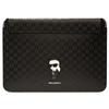 Karl Lagerfeld Sleeve Klcs16Sakhpkk 16 Black/Black Saffiano Monogram Ikonik