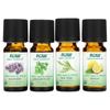 Let It Be Organically, Organic Essential Oil Kit, 4 Bottles, 1/3 Fl Oz (10 Ml) Each