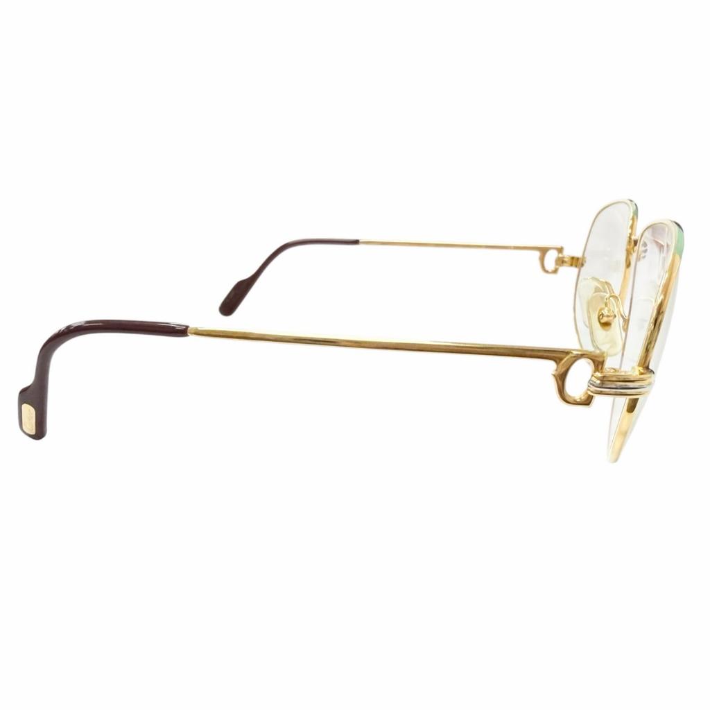 Great Cartier Glasses Trinity gold mens Used