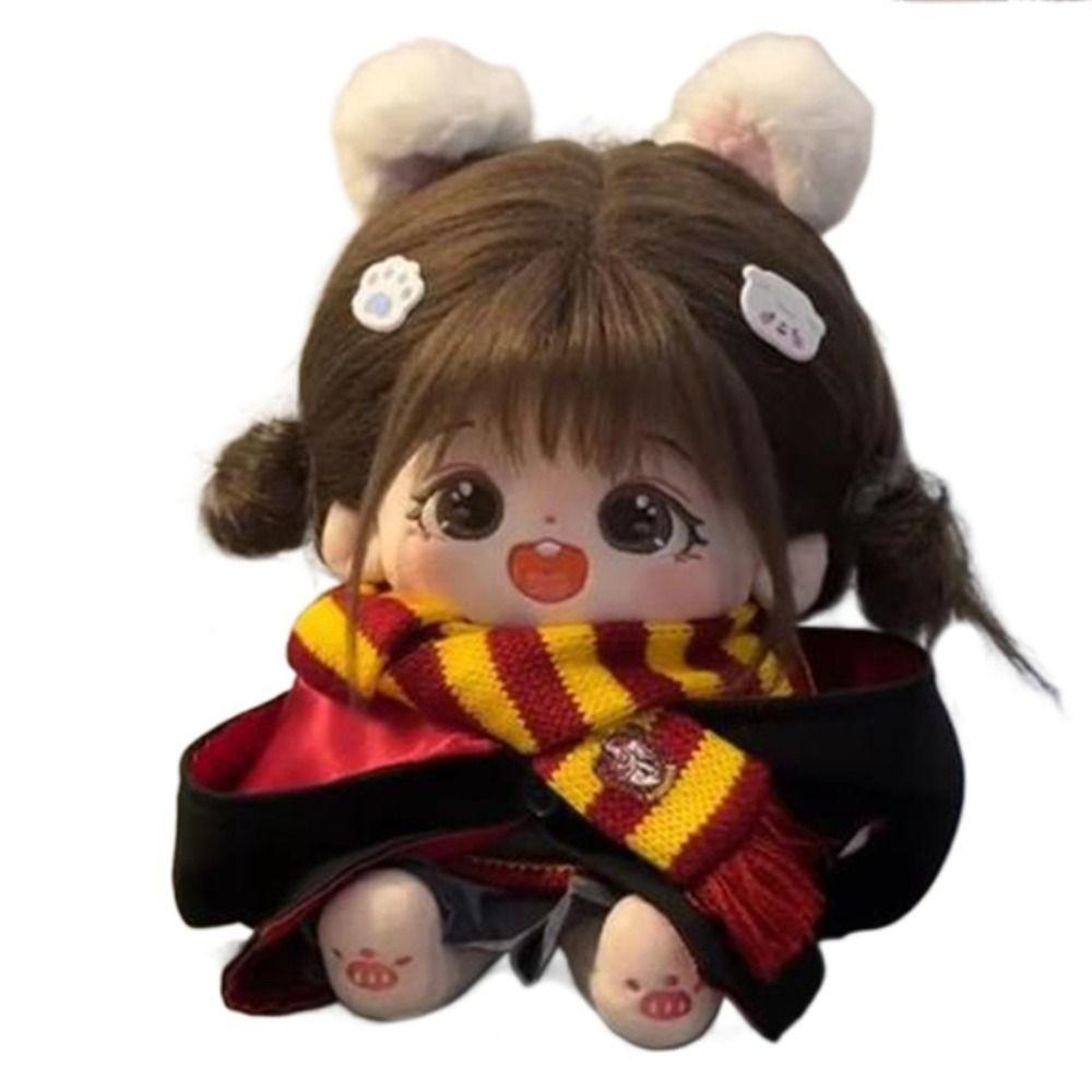 Красивая одежда для 20-сантиметровой хлопковой куклы, модная толстовка, трендовый K-pop наряд для плюшевых кукол