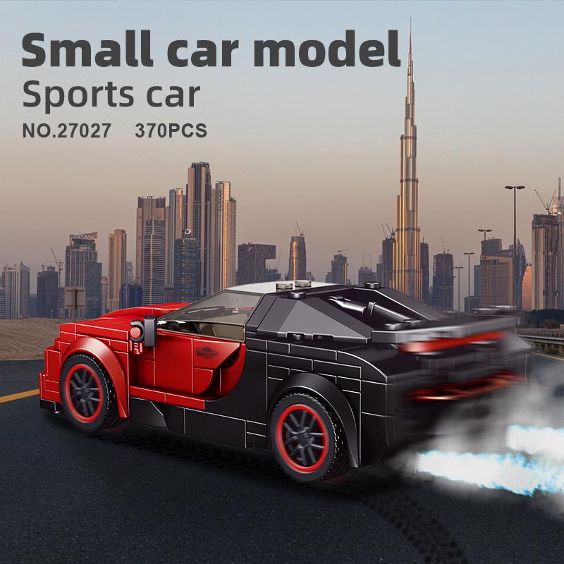 Mold King 27027 Техническая модель автомобиля, строительные блоки для мальчиков, скоростной автомобиль с коробкой для дисплея, строительные игрушки для детей