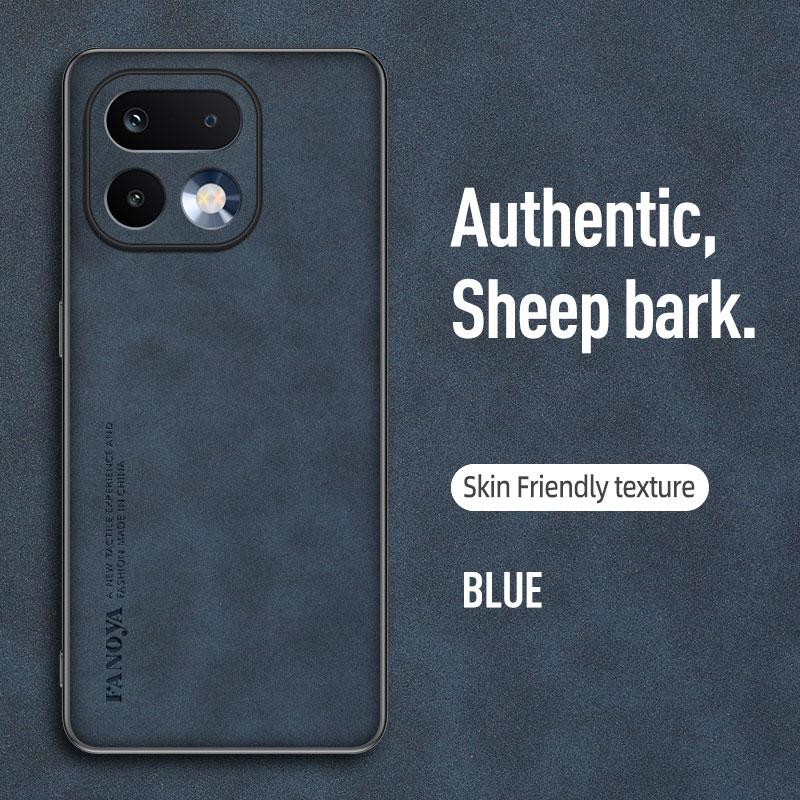Retro Leather Skin Feel Case For Realme 16 Pro Plus Realme16Pro+ Shockproof Matte Silicone Soft Case Cover