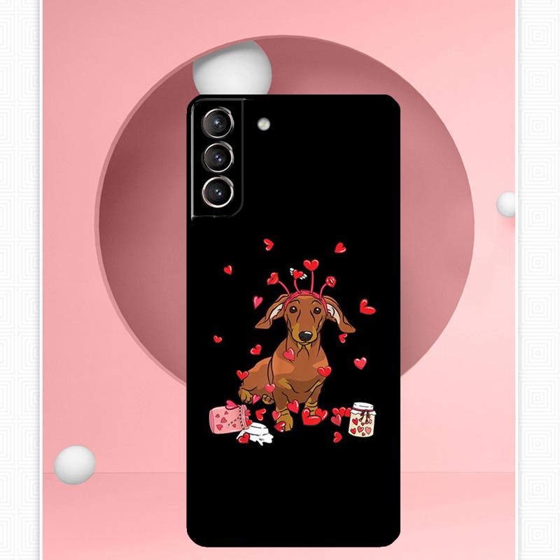 Dachshund Doberman Dog Case For Samsung Galaxy S25 Ultra S20 S21 S22 S23 S24 Ultra S9 S10 Plus S25 FE Cover Funda
