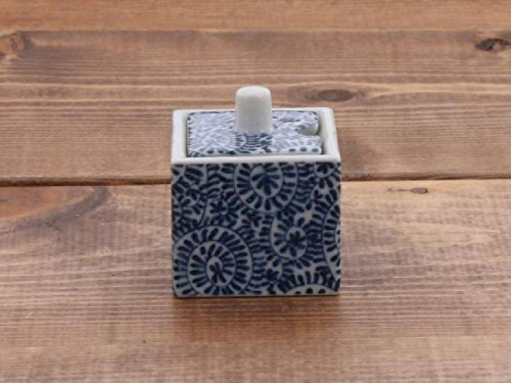 Посуда East Square Горчичница с дизайном «Осьминог и арабеска» продана (Ложку отдельно) или-015