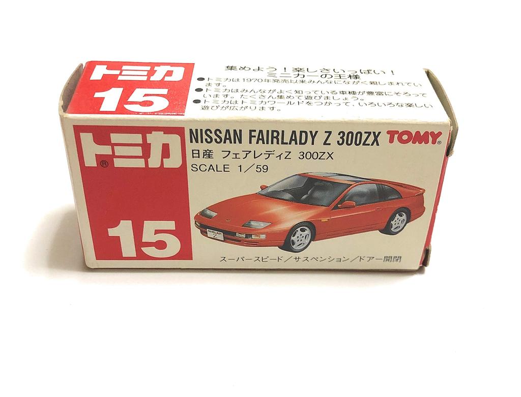 Tomica 15 Nissan Fairlady Z 300ZX Красный 1/59