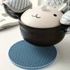 4Round honeycomb anti-slip silicone pad Suitable for kitchen utensil trays and coasters