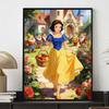 disney snow white and seven dwarfs diamond painting full diamond art kit handmade diy home decoration gift