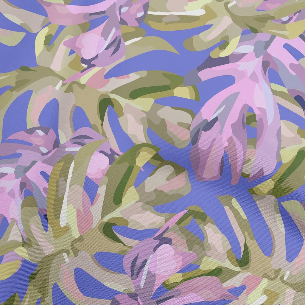 oneOone Хлопковая гибкая мятно-зеленая ткань, тропический пальмовый лист, одежда своими руками, стеганая ткань, ткань с принтом, 40 дюймов в ярдах