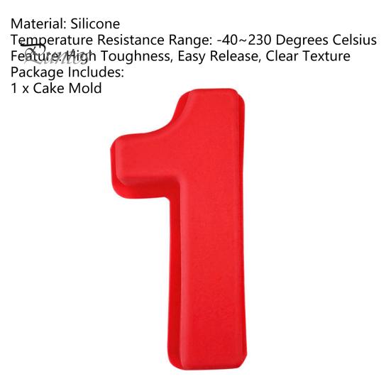 Антипригарная форма для торта, гибкая силиконовая быстросъемная форма с номерами, форма для помадки, принадлежности для хлебобулочных изделий