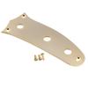 Musiclily Pro Mustang Control Plate, Steel, Gold, for Mustang Electric Guitars