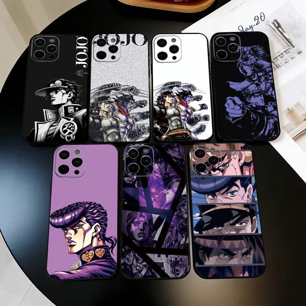 Чехол для телефона JoJo's Bizarre Adventure Силиконовый Мягкий Для IPhone 17 16 15 14 13 12 11 X XR Plus Pro Max Plus