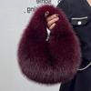 New Winter Plush Handbag For Women Fashion Handheld Fluffy Bag Versatile Underarm Bag Trend Shoulder Bag Commuting Hobo Bag