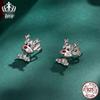 Everlove Christmas Reindeer Sterling Silver Stud Earrings for Women - BSE920