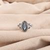 Natural London Blue Topaz Gemstone 925 Sterling Silver Jewelry Handmade Ring PR-1-11