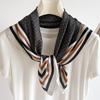 70 * 70cm New Silk Small Square Scarf For Women'S Neck Protection Professional Scarf Versatile Hair Tie Headscarf Scarf