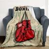 Gloves Flannel Blanket Throw Blanket Soft Warm Sofa Bed Camping Home Decor Unique Christmas Gift C9261492