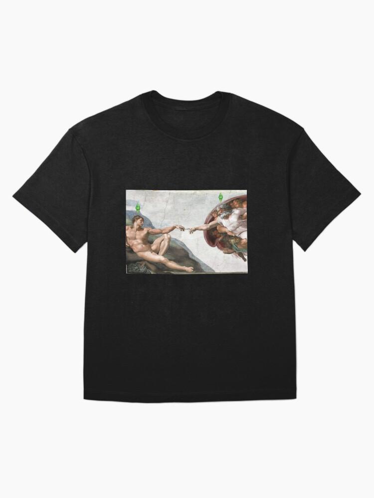 The Creation The Creation of Adam Sims Oversized T-Shirt