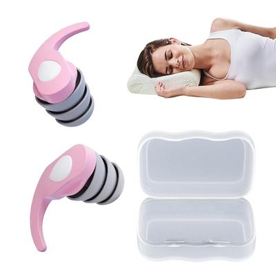 Беруши для шумоподавления Супер мягкие Супер мягкие многоразовые беруши для музыкантов с чехлом для чувствительности к шуму во время сна