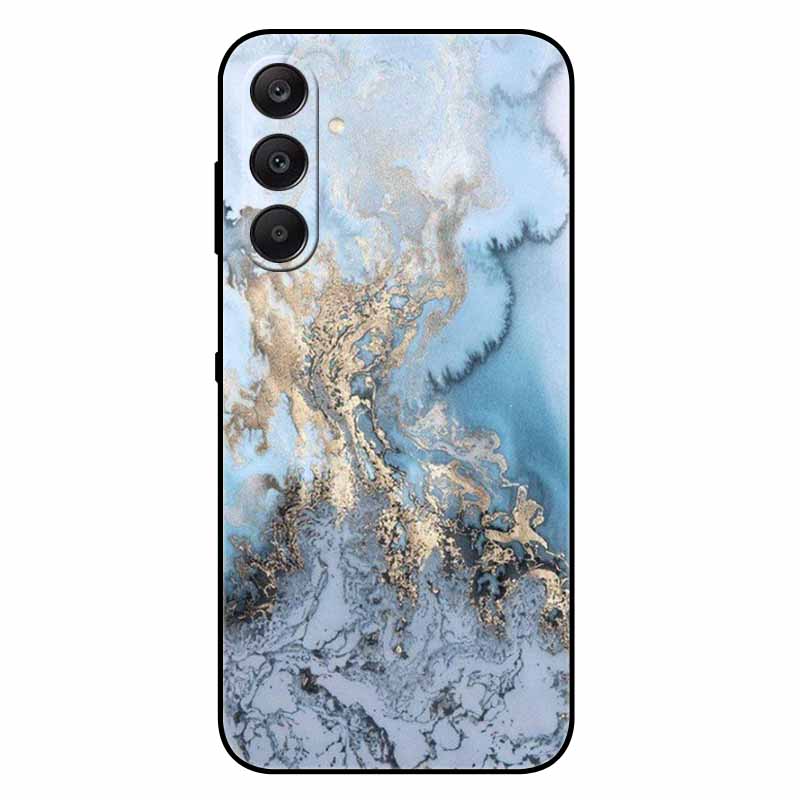For Samsung A17 5G Case Black Silicone Soft Fashion Animal Back Cover For Samsung Galaxy A17 5G TPU Coque Cute Protective Bumper