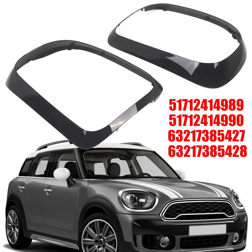 ABS Ярко-черный задний фонарь, крышка решетки радиатора, отделка для Mini Cooper Countryman F60, рамка заднего фонаря