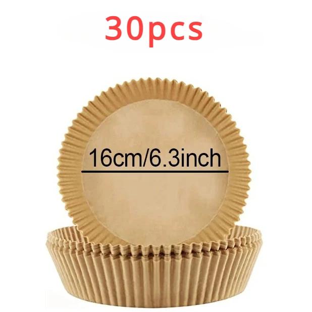 30/50 шт. принадлежности для выпечки, большие прочные квадратные и круглые принадлежности и инструменты для выпечки, кухонные принадлежности, аксессуары для фритюрницы