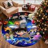 Detective Conan Pattern Round Rug, Indoor/Outdoor Mat, for Picnic, Gameroom, Bedroom, Office, Living Room, Home Decor Carpet, Birthday Gift