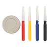 4Pcs Oil Pin Pen Dip  1Pc Oiler Dish Tool Set Watch Repairing Accessory(Oil Dish Pen Set )